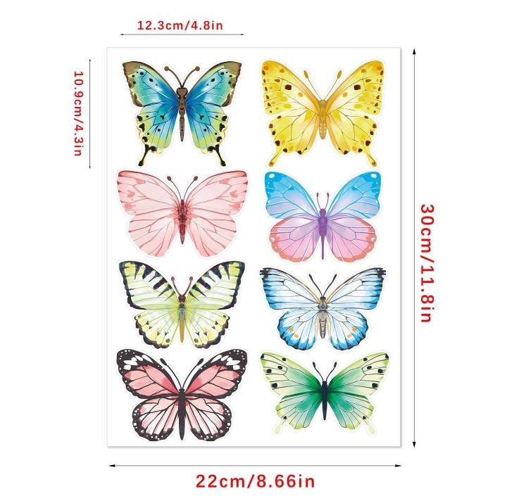 Butterfly stickers
