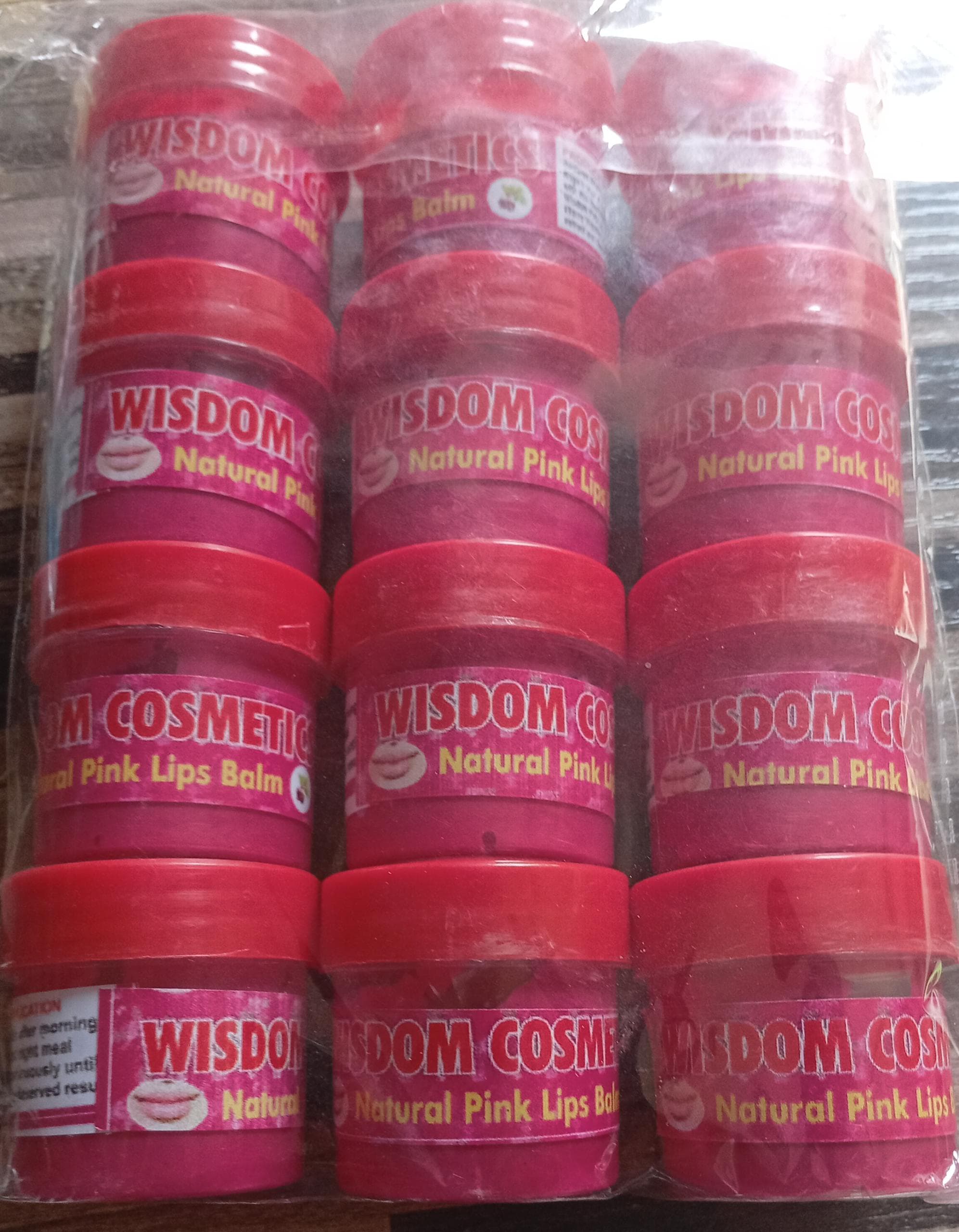 Wisdom pink lips balm