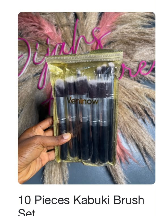 10 PIECES BRUSH SET